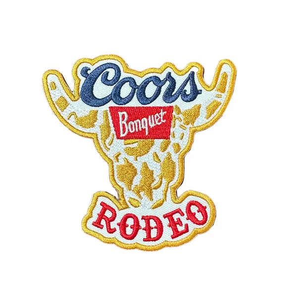Decorative embroidered lettering