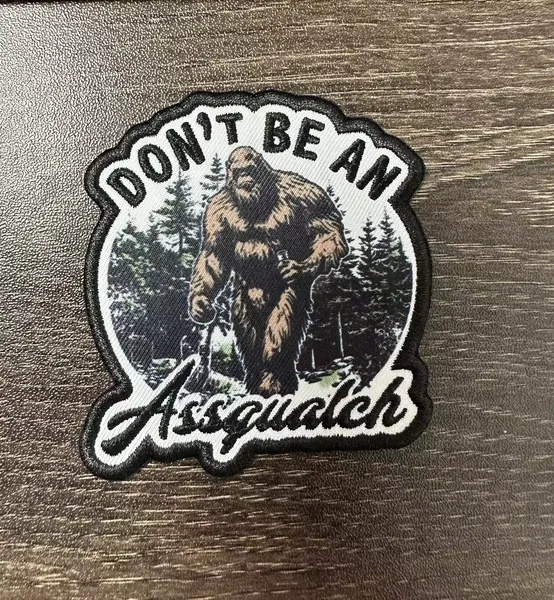 Printed outdoor design patch