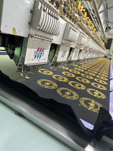 Tan emblem mass production